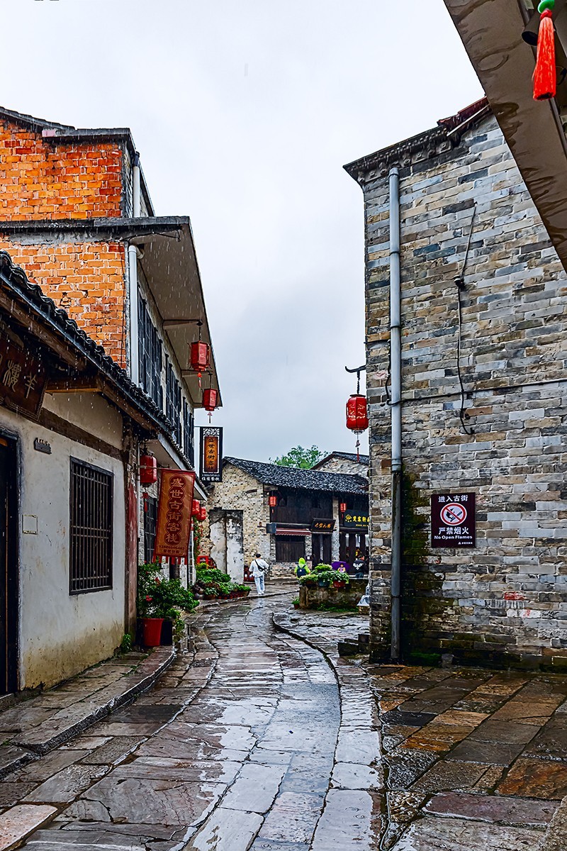 旅游记录 ：湖北 · 赤壁 · 羊楼洞青石板街