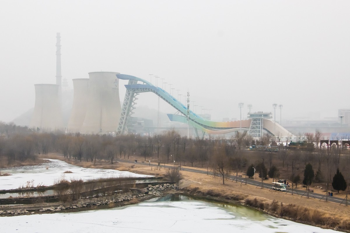 【镜头里】第1464号：首钢滑雪大跳台——雪飞天（一）