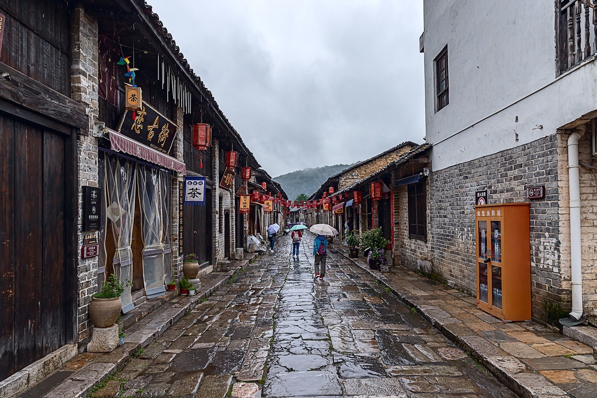 旅游记录 ：湖北 · 赤壁 · 羊楼洞青石板街