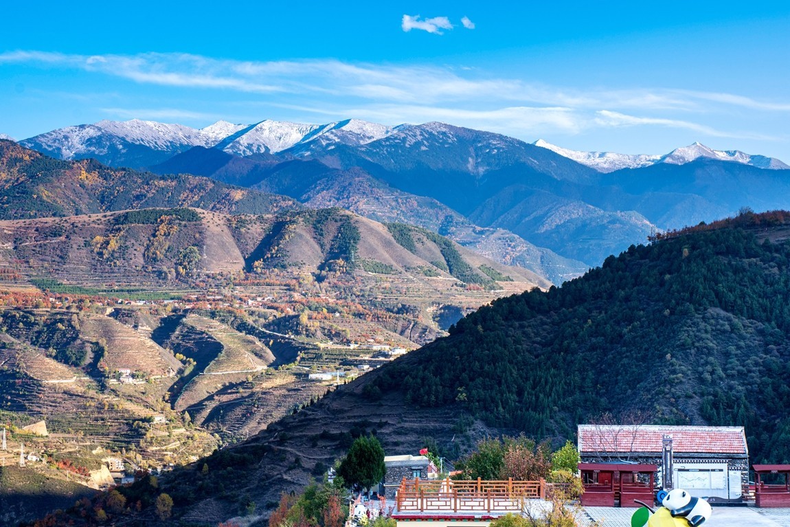 金秋川西行摄26金川神仙包彩林