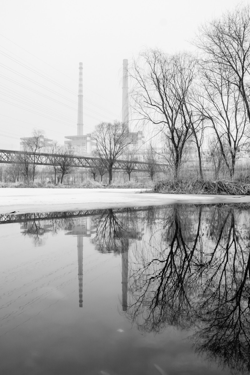 【镜头里】第1520号：水墨首钢园（九）