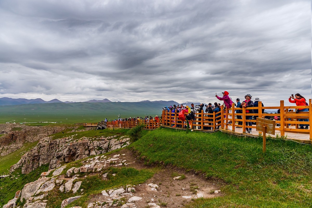 旅游记录 ：新疆 · 穿越独库公路 · 第二天 · 巴音布鲁克草原 · 九曲十八弯