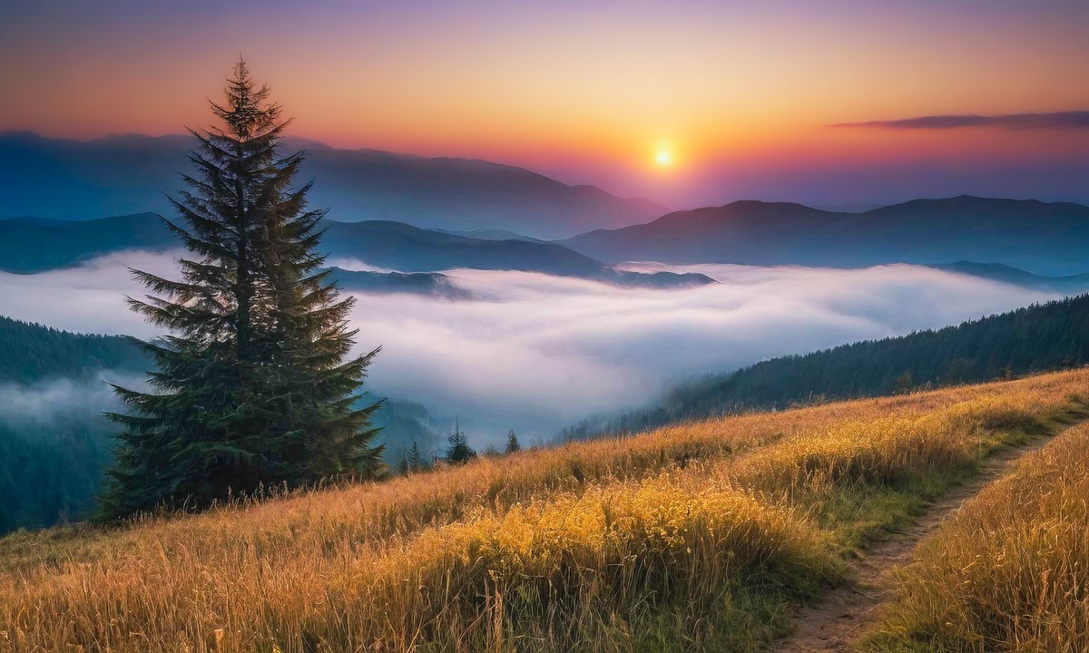 心灵之旅的美景