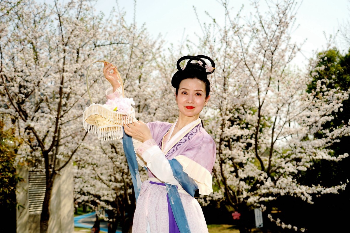 环境人像---樱花树下！