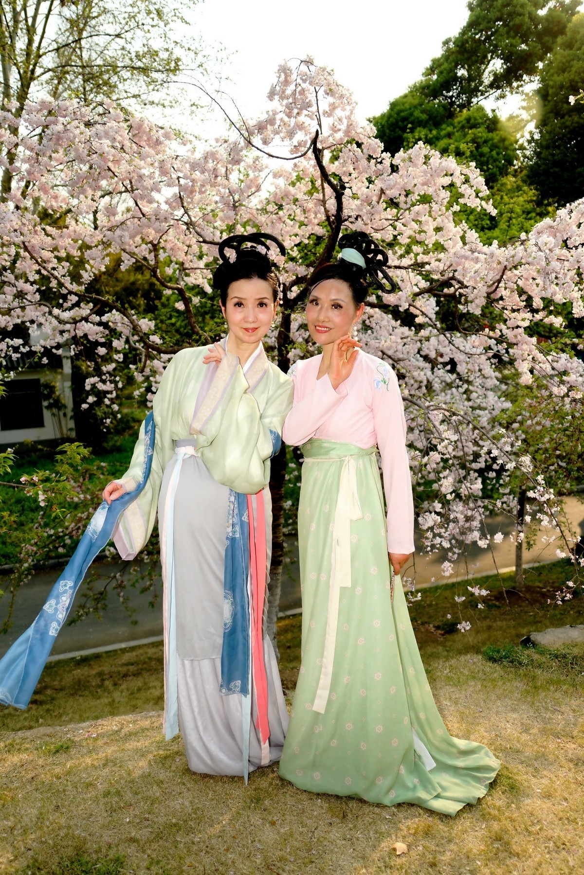 环境人像---樱花树下！