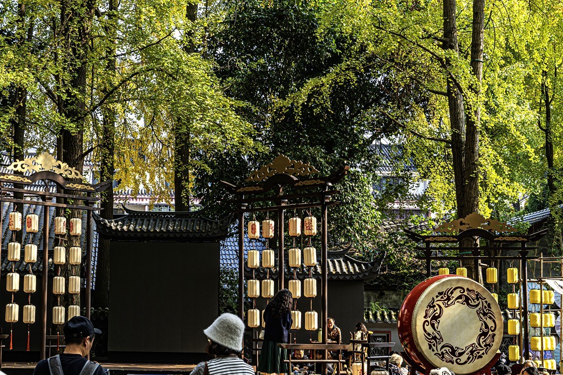 四川成都--崇州--罨画池秋色【10】