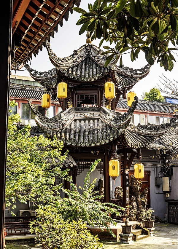 四川成都--崇州--罨画池秋色【10】