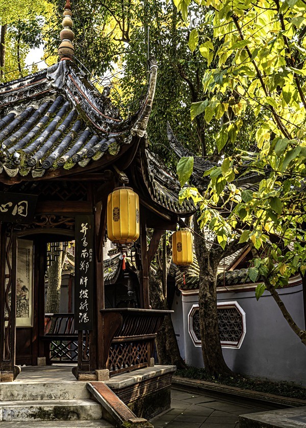 四川成都--崇州--罨画池秋色【10】