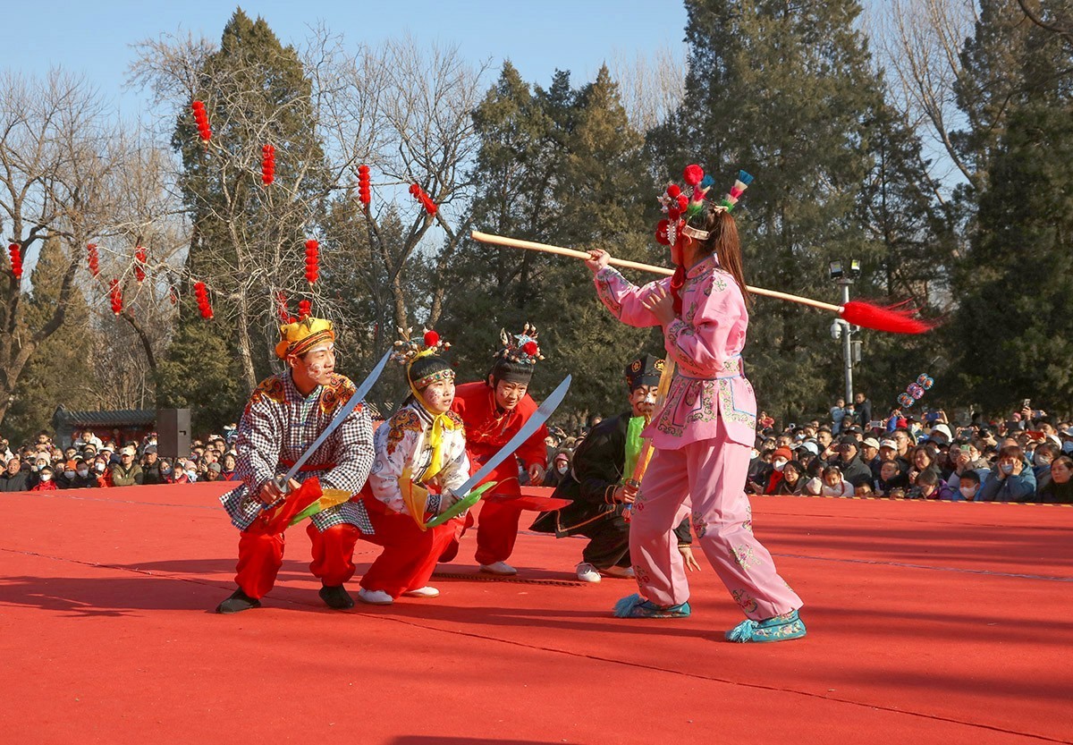 民间花会-对花枪-中关村在线摄影论坛