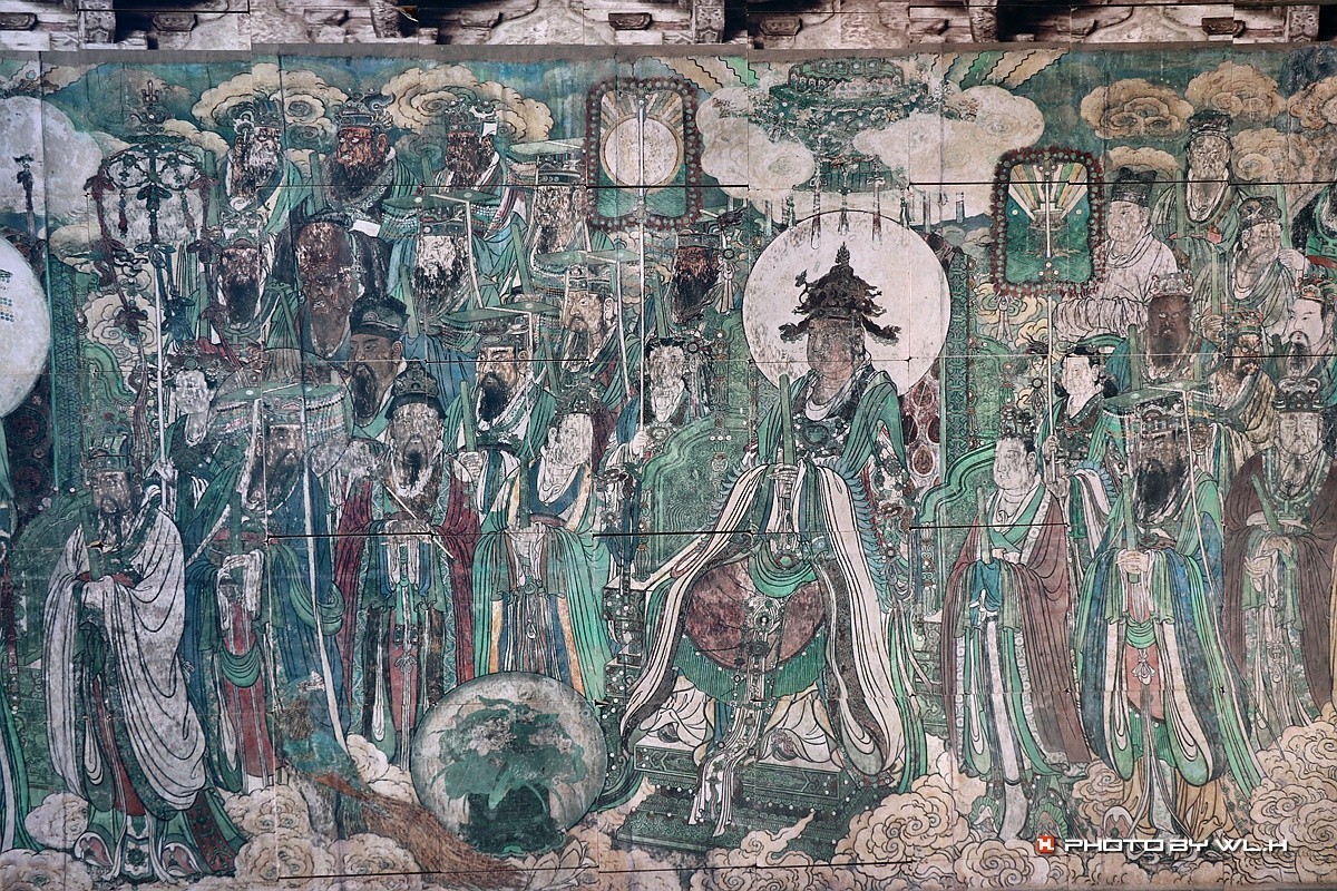 山西芮城：永乐宫——绝美壁画，艺术瑰宝