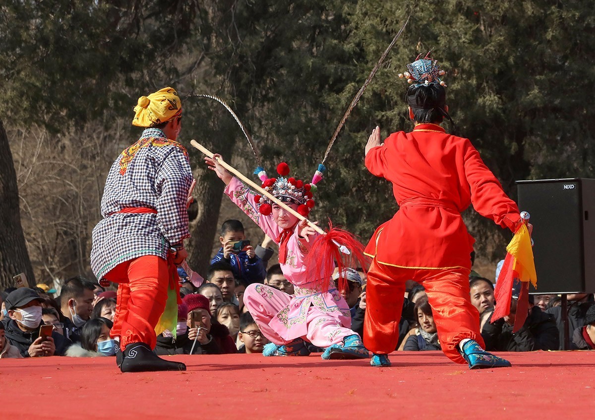 民间花会-对花枪-中关村在线摄影论坛