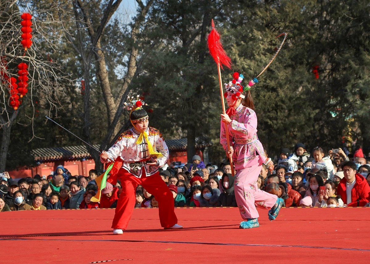 民间花会-对花枪-中关村在线摄影论坛
