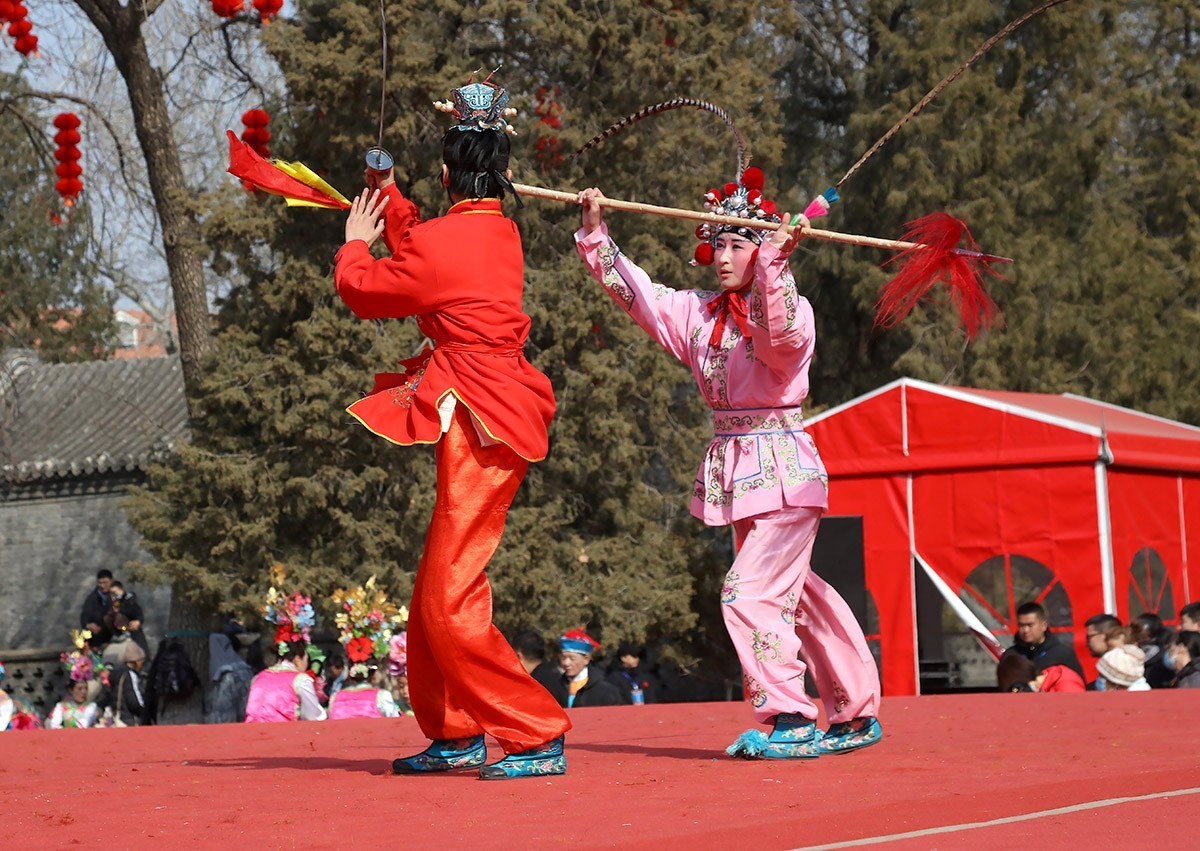 民间花会-对花枪-中关村在线摄影论坛