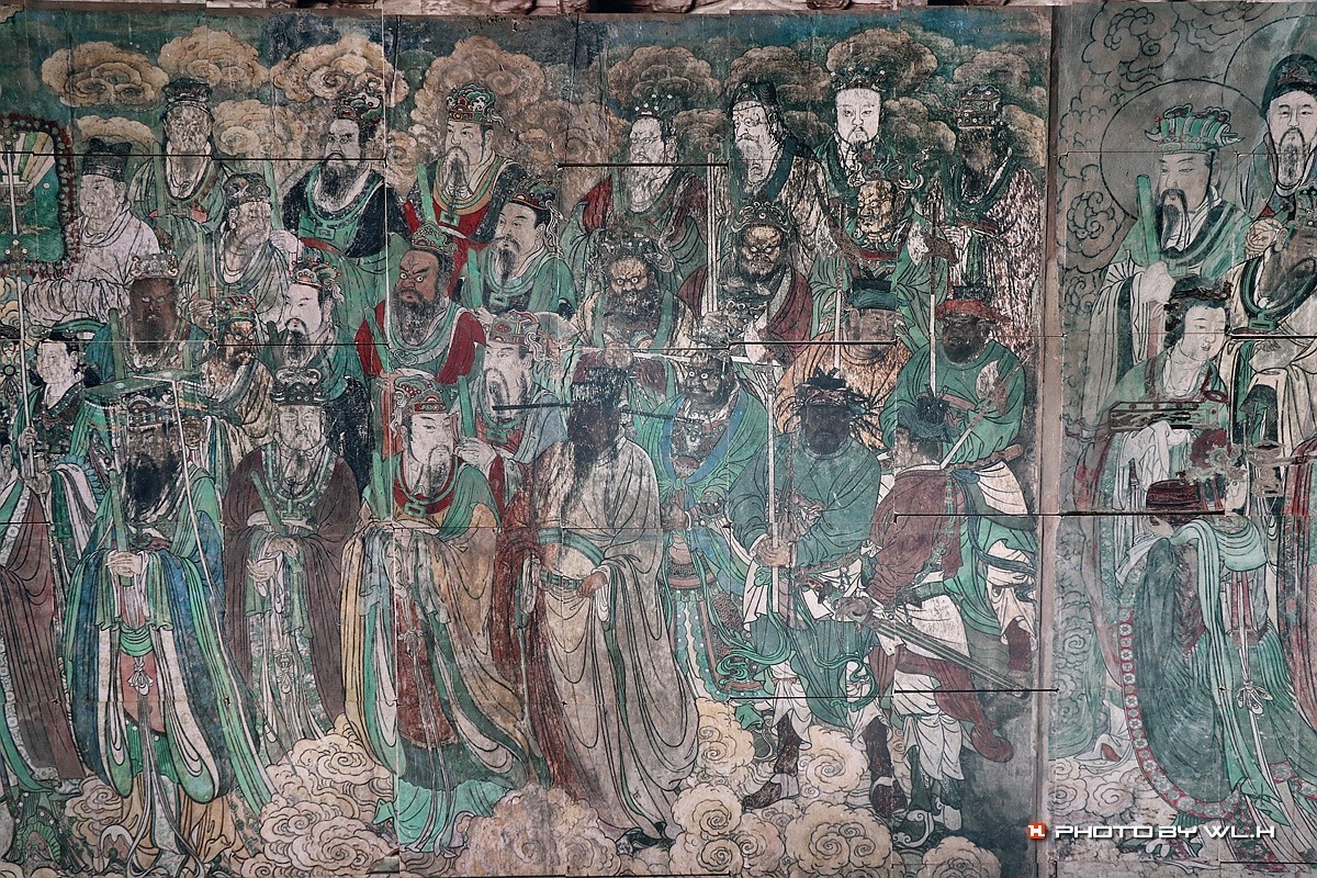 山西芮城：永乐宫——绝美壁画，艺术瑰宝