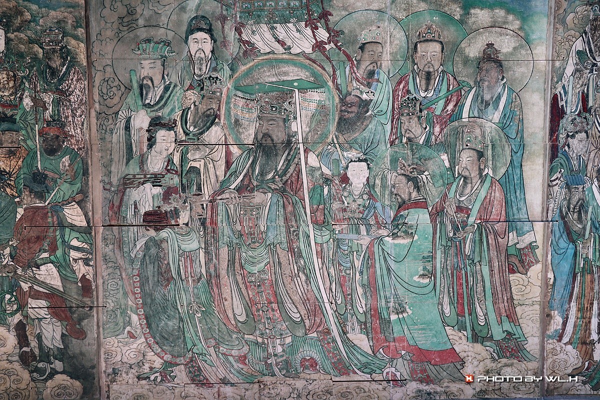 山西芮城：永乐宫——绝美壁画，艺术瑰宝