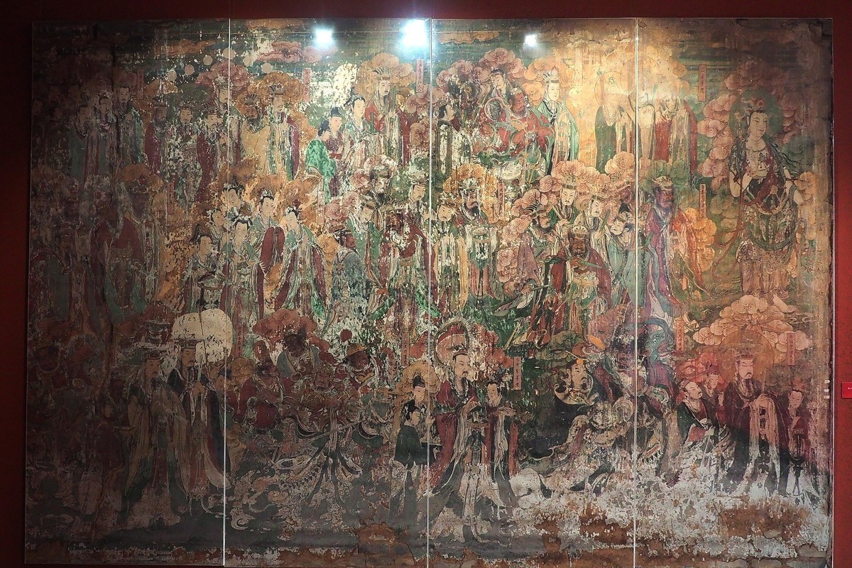 《走进毗卢寺壁画的艺术世界》