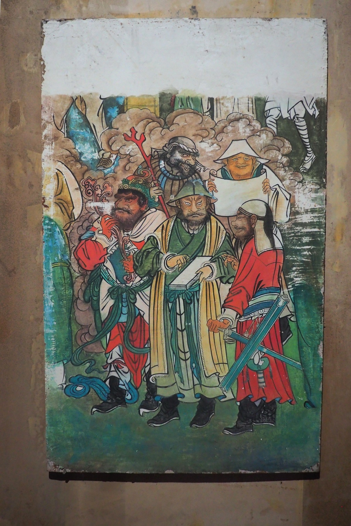 《走进毗卢寺壁画的艺术世界》