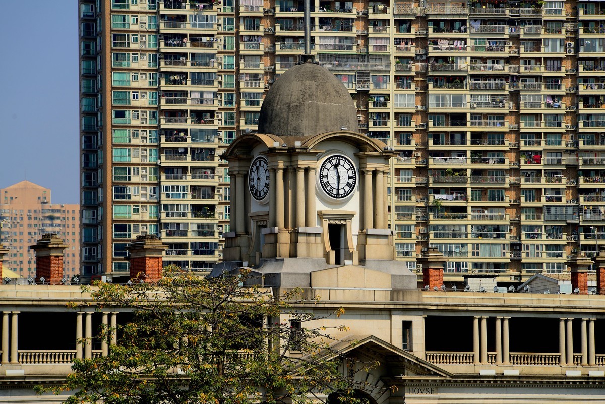 旧海关大楼外景。