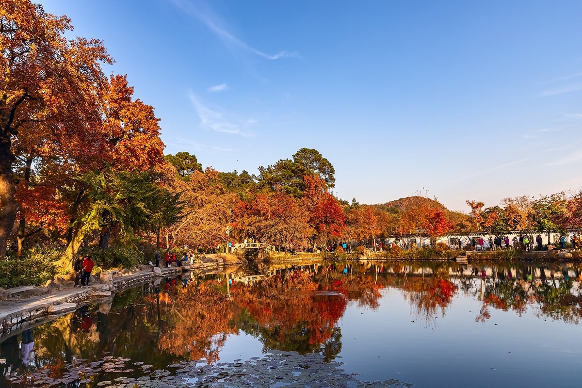 旅游记录 ：江苏 · 苏州 · 天平山红枫林