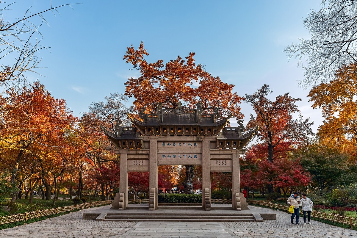 旅游记录 ：江苏 · 苏州 · 天平山红枫林