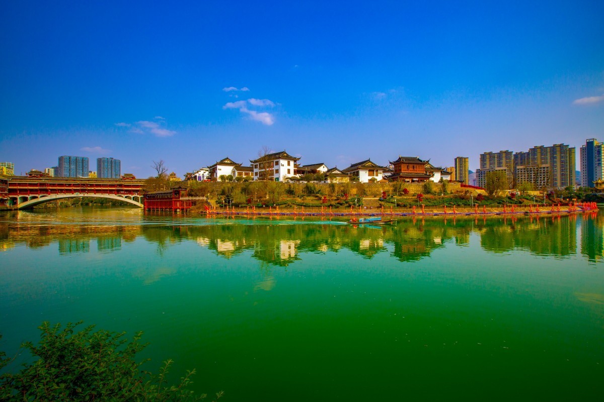 贵州铜仁锦江风景