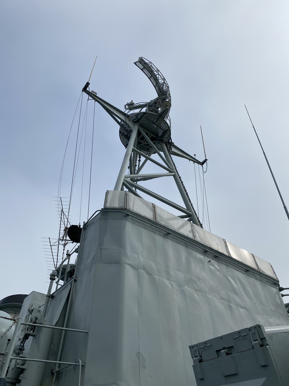 参观海军驱逐舰