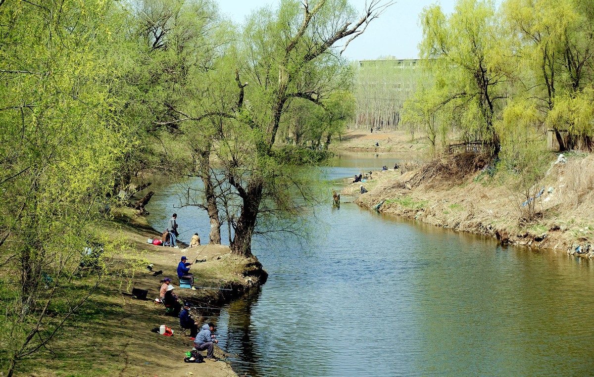 蒲河钓鱼季