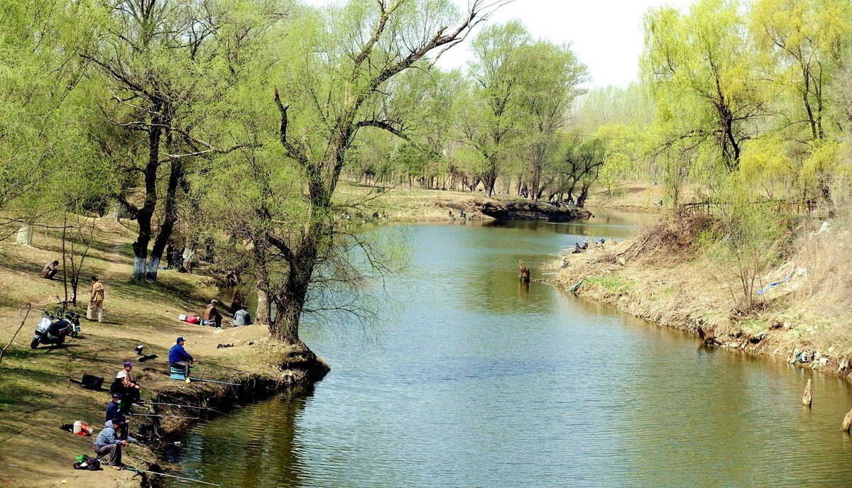 蒲河钓鱼季