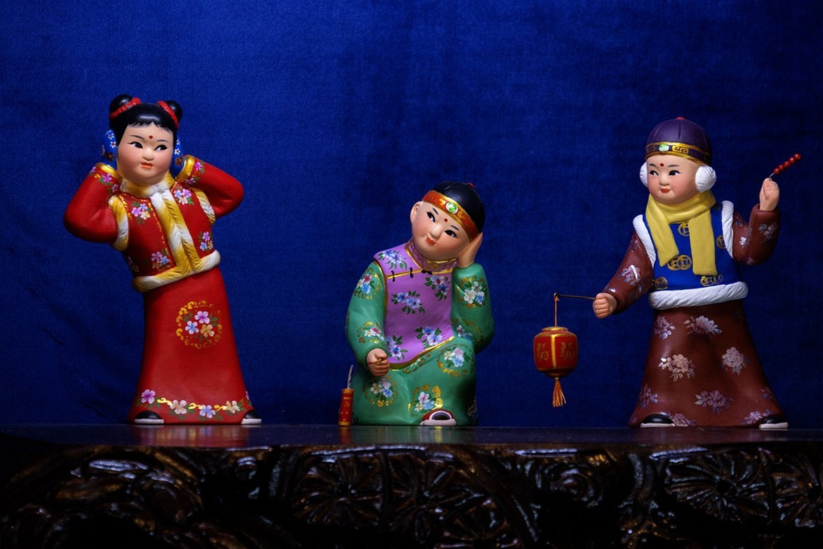 泥人张世家第六代张凡云作品