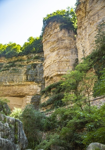 河南林州市太行山大峡谷景区之一