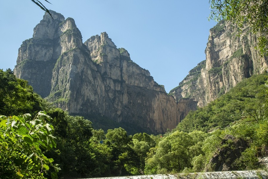 河南林州市太行山大峡谷景区之一