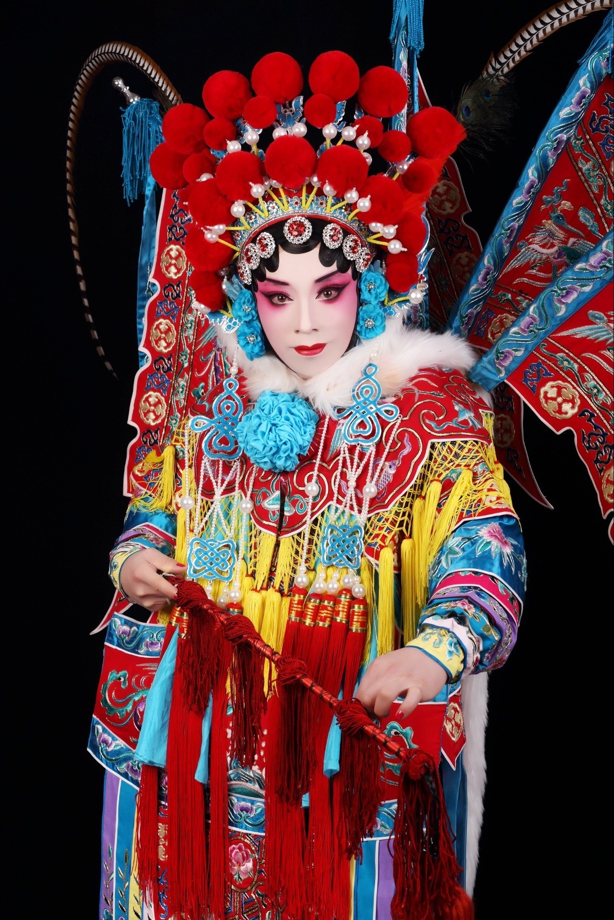 我的京剧照    京剧刀马旦  穆桂英刘金定     双锁山竹林记火烧余洪
