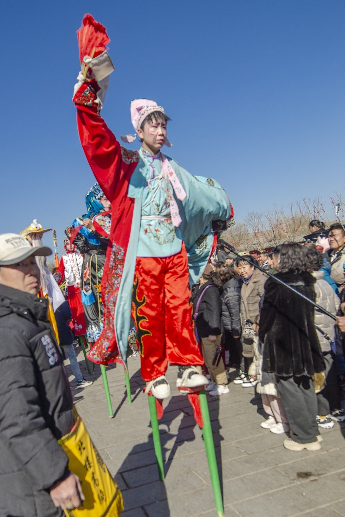胜芳古镇花会巡游