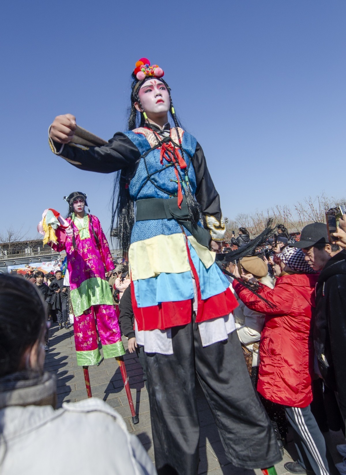 胜芳古镇花会巡游
