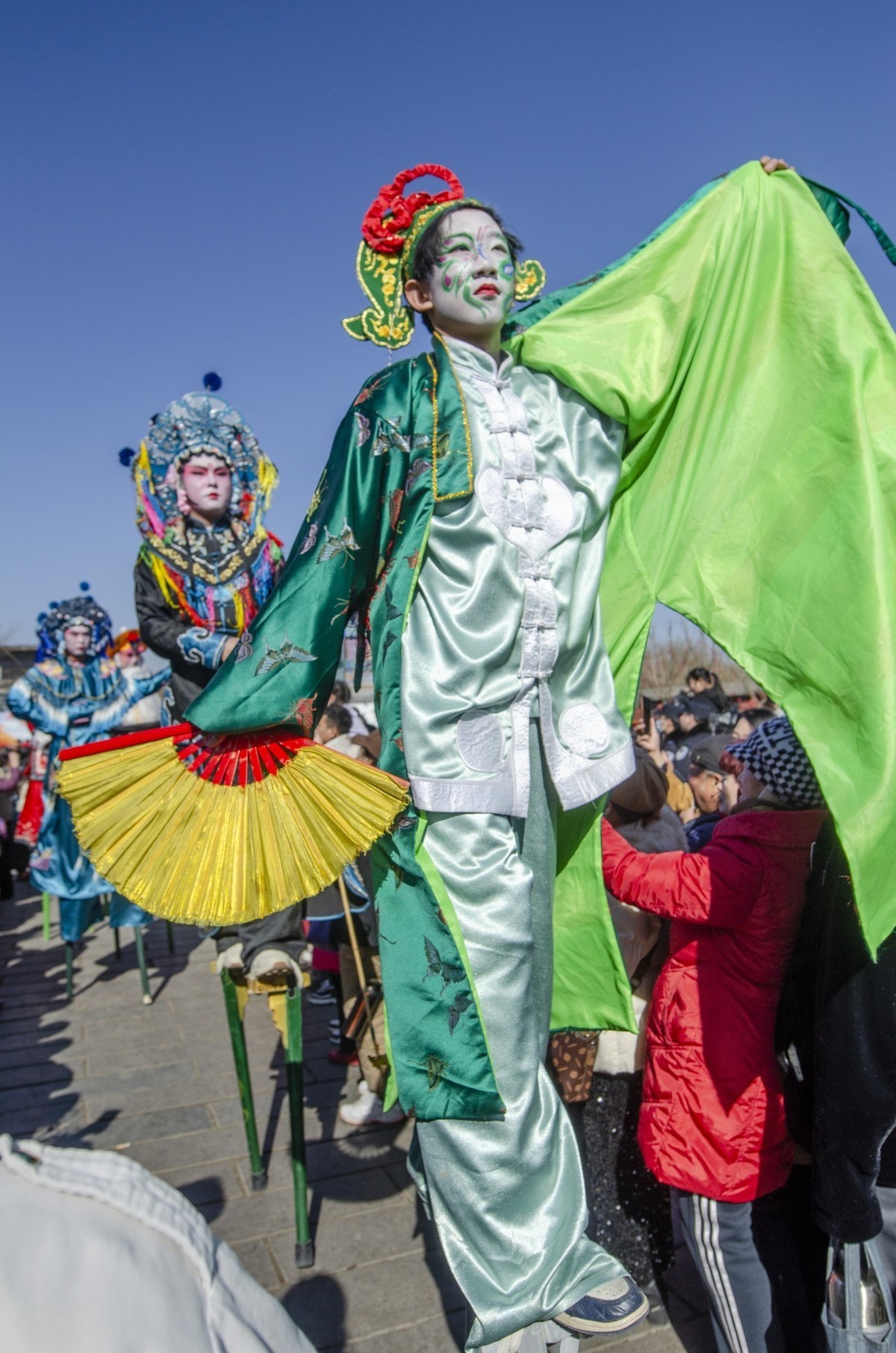 胜芳古镇花会巡游