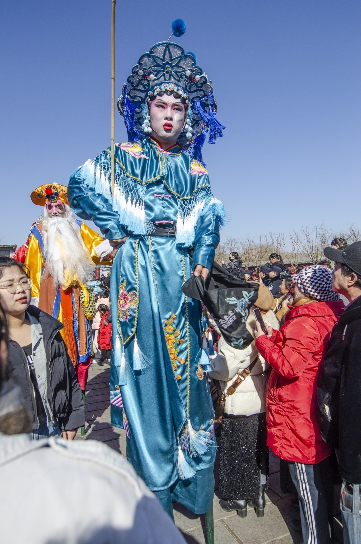胜芳古镇花会巡游