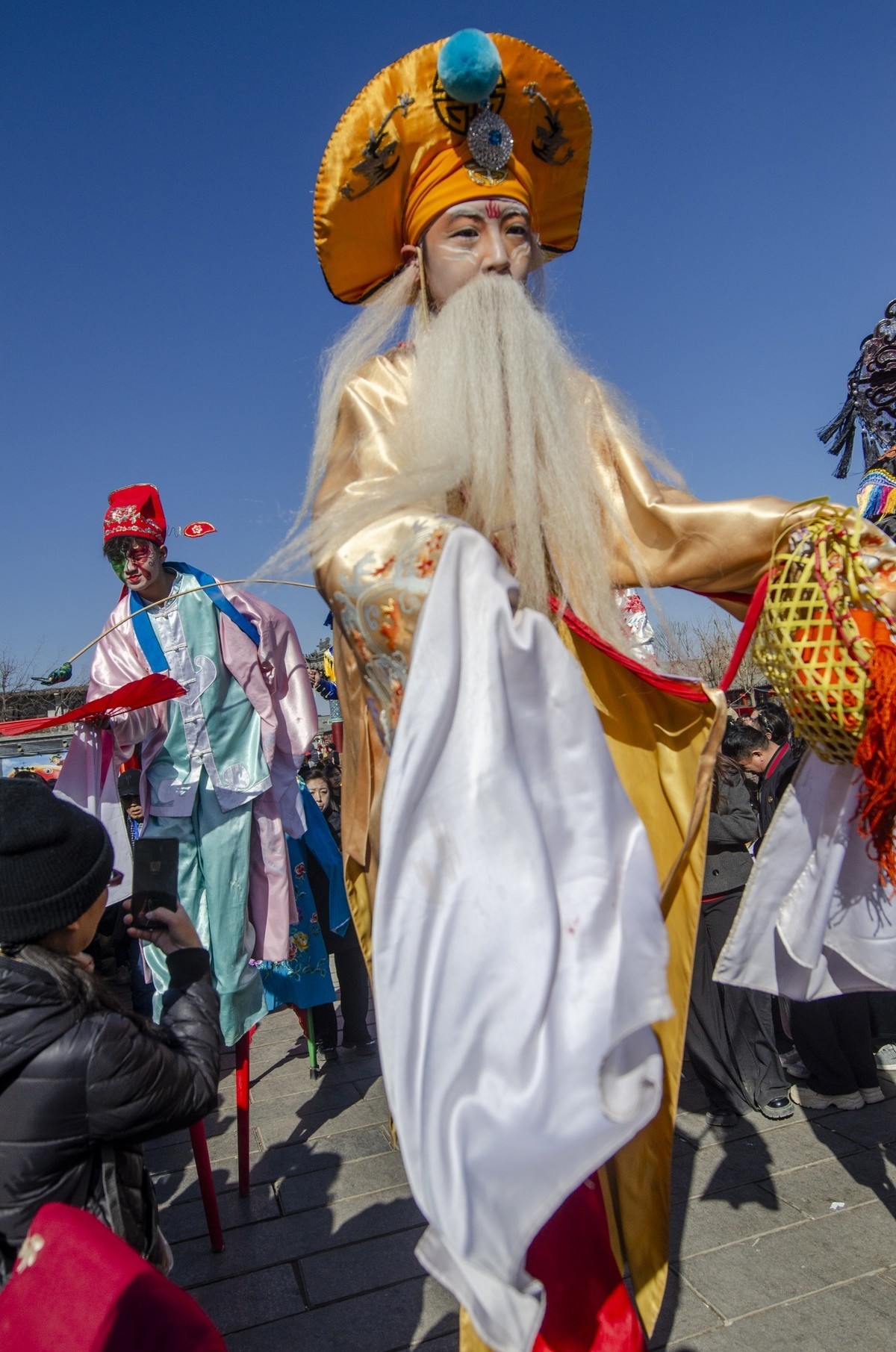 胜芳古镇花会巡游