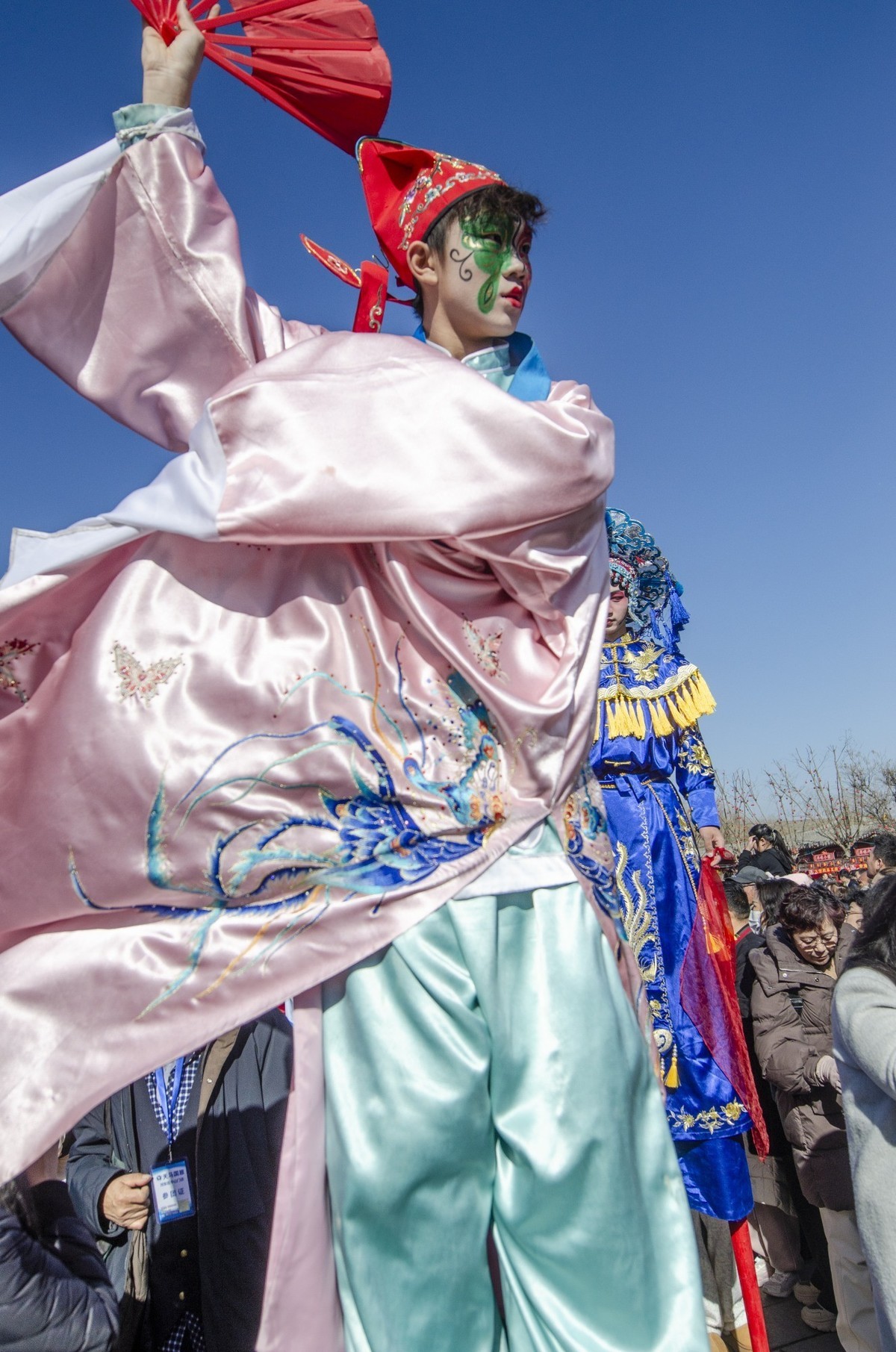 胜芳古镇花会巡游