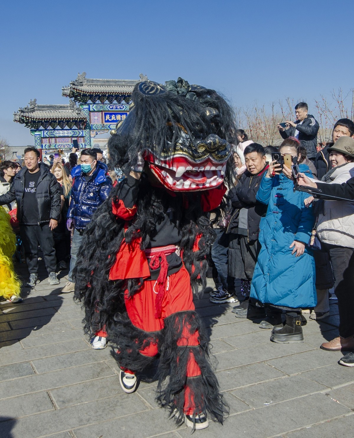 胜芳古镇花会巡游