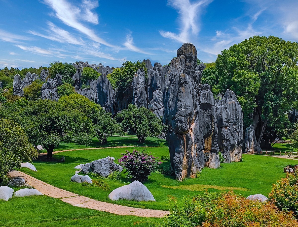 蜀滇黔渝鄂骑游随拍10——石林视角