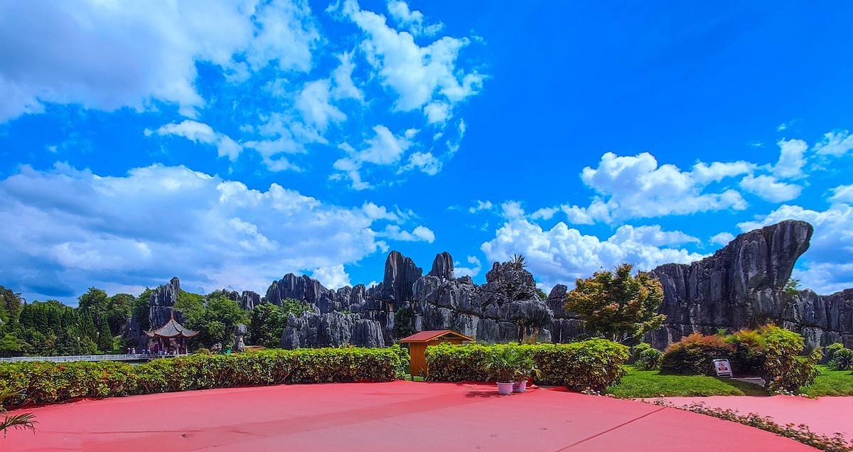 蜀滇黔渝鄂骑游随拍10——石林视角