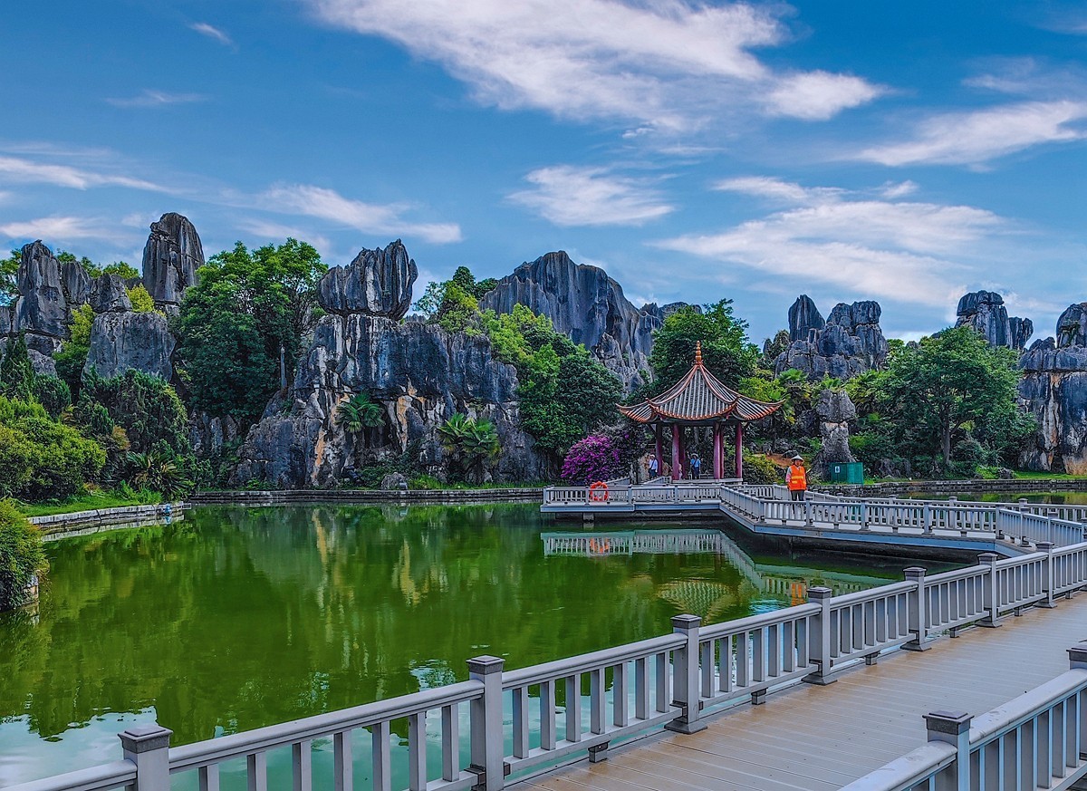 蜀滇黔渝鄂骑游随拍10——石林视角