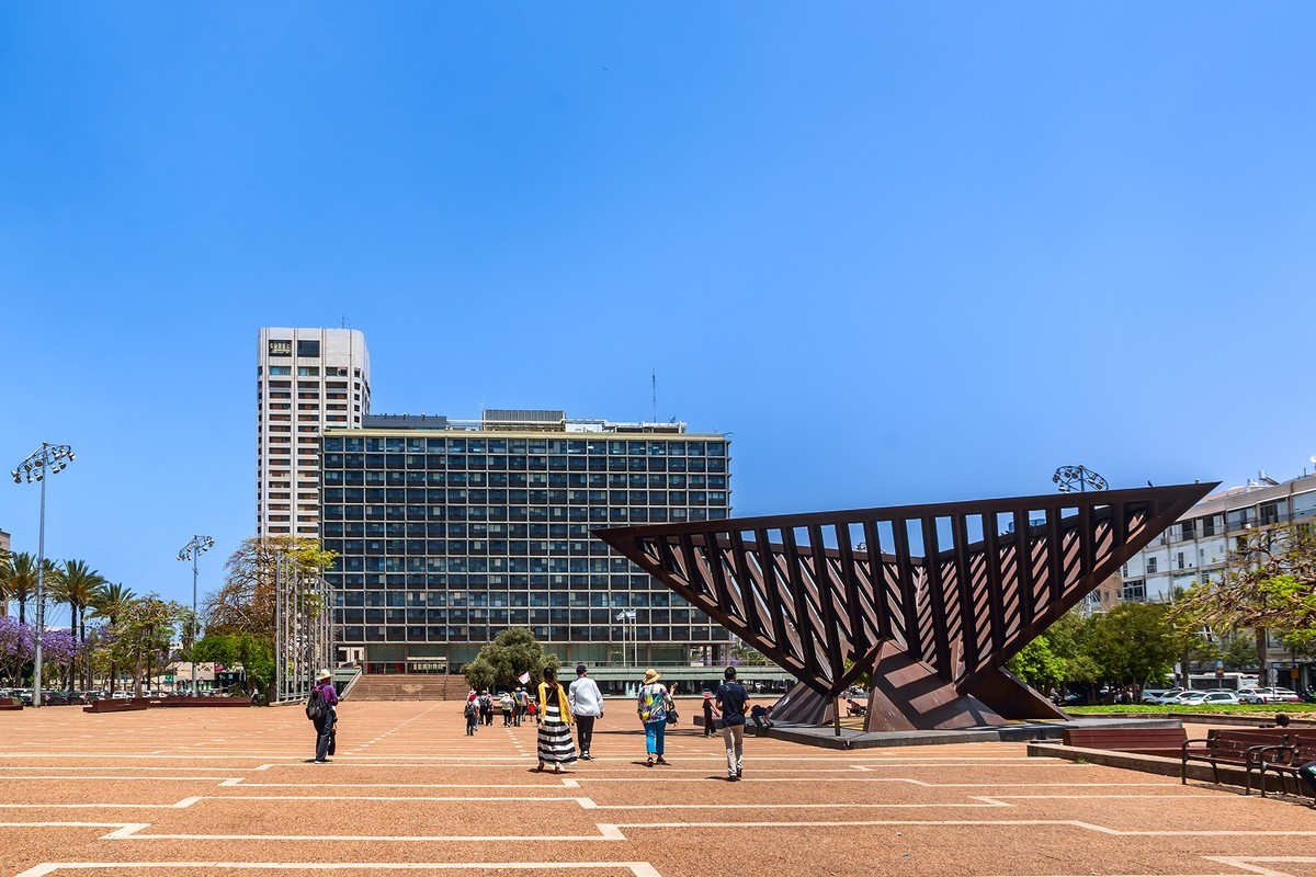 海外风情 ：以色列 · 特拉维夫 · 城市景观（二）· 拉宾广场