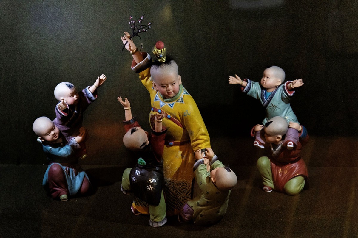 泥人张第六代传人张宇作品