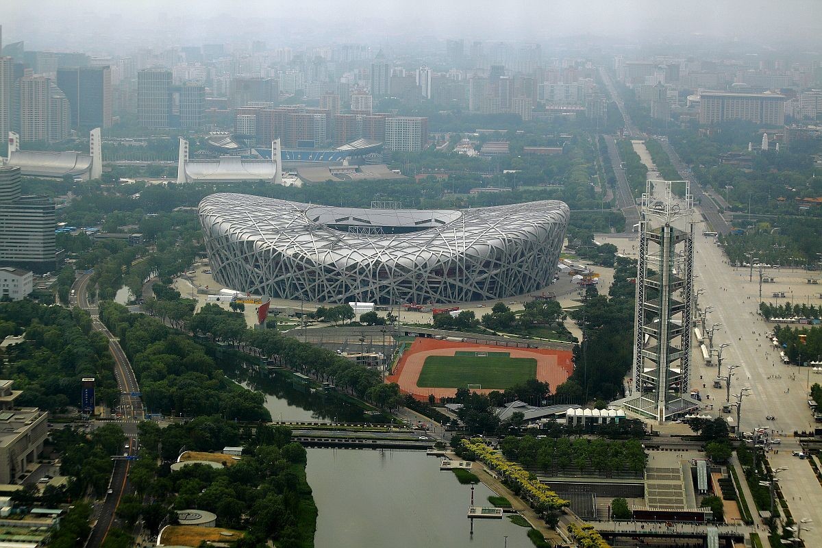 北京奥林-匹克塔俯瞰（二）