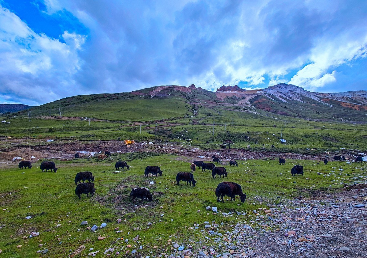 上海～成都～拉萨骑游随拍（84）觉恩乡途中视角（续）