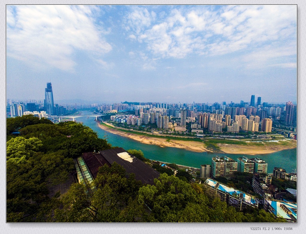 #春末夏初# 登重庆瞰胜楼（两江亭）