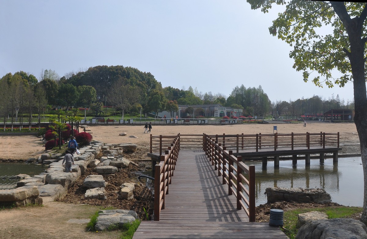 湿地春景—神山湖岛栈道