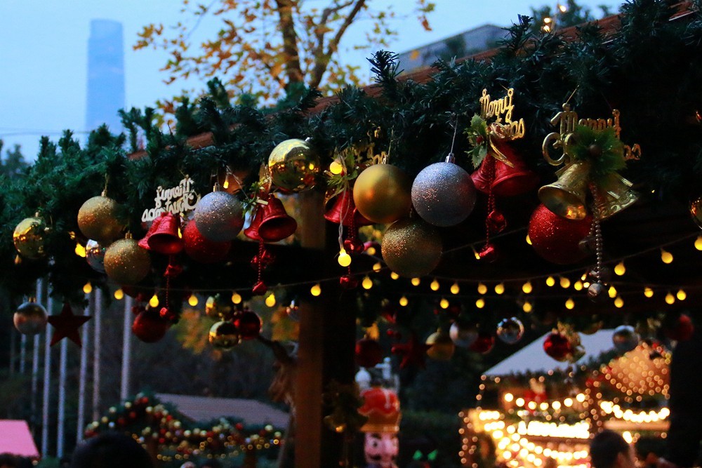 随手拍圣诞节市集