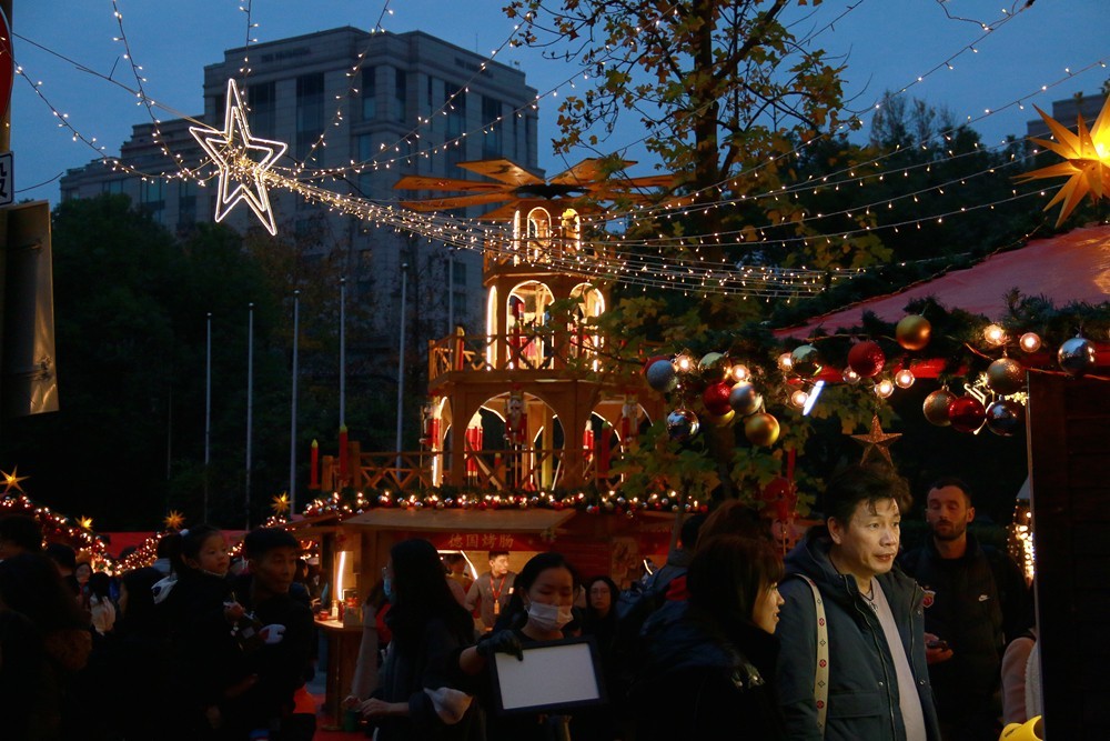 随手拍圣诞节市集